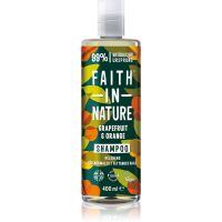 Faith In Nature Grapefruit & Orange prirodni šampon za normalnu i masnu kosu 400 ml