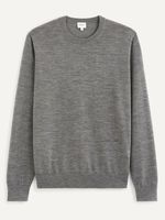 Celio Semerirond Pullover Grau