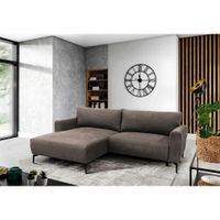MID.YOU ROHOVÁ SEDAČKA, textil, svetlohnedá