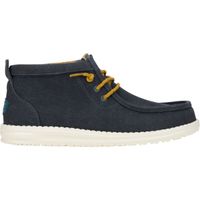 HEY DUDE WALLY MID WAXED CANVAS Мъжки обувки за свободното време, тъмносин, размер