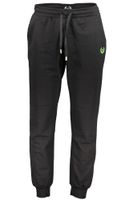 GIAN MARCO VENTURI BLACK MEN'S PANTS
