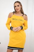 Tres Chic Mustard Dress