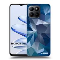 Silikónový čierny obal pre Honor 70 Lite - Wallpaper