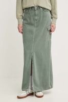Pepe Jeans Rifľová sukňa Pepe Jeans MAXI SKIRT HW CLR