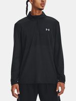 Under Armour UA Seamless Stride 1/4 Zip Majica crna