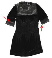 Damenkleid schwarz - BESCHÄDIGT XXL