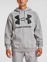 Under Armour Rival Fleece Big Logo HD Majica dugih rukava siva