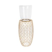 STOJAN NA SVIEČKU kov, sklo