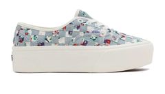 Vans Woven Authentic Stackform - Dámske - Tenisky Vans - Modré - VN0A5KXXAZA - Veľkosť: 38.5