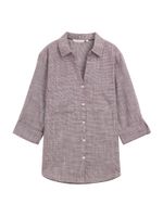 TOM TAILOR Bluza  bordo / bijela