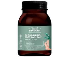 Kúpeľová soľ na nohy s dezodoračným účinkom Green Pharmacy Deodorizing Foot Bath Salt - 400 g