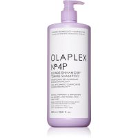 Olaplex N°4P Blond Enhancer Toning Shampoo Silbershampoo und Tönungsshampoo neutralisiert gelbe Verfärbungen 1000 ml