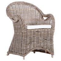 Landscape KRESLO, drevo, sivá