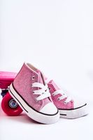 Children's pink high sneakers Catrina