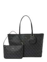 GUESS Shopper torba 'POWER PLAY II LARGE TECH TOTE'  antracit siva / tamo siva