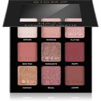 Sigma Beauty Eyeshadow Palette Rosy paleta senčil za oči 9 g