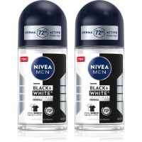 NIVEA MEN Black & White Invisible Original кульковий антиперспірант вигідна упаковка