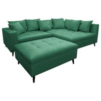 MID.YOU ROHOVÁ SEDAČKA, textil, zelená