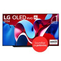 83" LG OLED evo AI C4 4K Smart TV OLED83C4