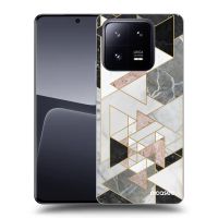 Silikónový prehľadný obal pre Xiaomi 14 Pro - Light geometry