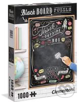 Black Board Thin Outside - puzzle z kategorie Umělecké