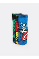 LC Waikiki LCW Kids Marvel Patterned Boy Socks 3-Piece