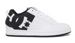 DC Shoes Court Graffik White Muži - Tenisky DC Shoes - Bílá - 300529-WLK-10 - Size: 10