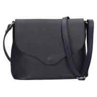Női bőr crossbody kézitáska Italia Alice - sötétkék