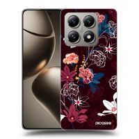Silikónový čierny obal pre Xiaomi 14T - Dark Meadow