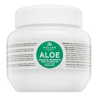 Kallos Aloe Moisture Repair Shine Hair Mask odżywcza maska dla połysku i miękkości włosów 275 ml