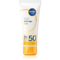 NIVEA SUN Anti-Age Q10 krem do opalania twarzy o działaniu przeciwzmarszczkowym SPF 50+ 40 ml