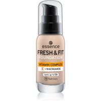 Essence Fresh & Fit folyékony make-up árnyalat 10 Fresh Ivory 30 ml