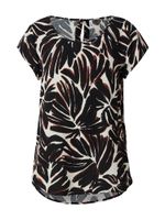 ONLY Bluza 'ONLNova'  hrđavo smeđa / crna / bijela