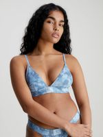 Calvin Klein Underwear	 Bikini-Oberteil Blau