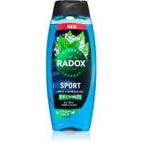 Radox Mineral Therapy душ-гел за мъже макси Mint & Sea Salt 450 мл.