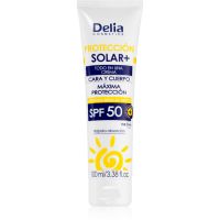 Delia Cosmetics Sun Protect Schützende Gesichtscreme SPF 50 100 ml