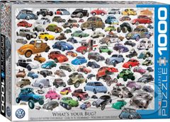 Puzzle Puzzle Jaký je tvůj brouk? 1000 dílků - puzzle z kategorie Multi puzzle
