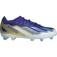 adidas X CRAZYFAST ELITE FG J MESSI Детски футболни бутонки, синьо, размер