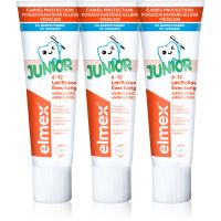 Elmex Junior 6-12 Years Zahnpasta für Kinder 3x75 ml