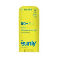 Detský minerálny opaľovací krém ATTITUDE Sunly SPF 50 bez vône