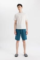 DEFACTO Regular Fit Pocketed Shorts Pajama Bottoms