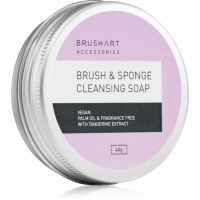 BrushArt Accessories Brush & Sponge cleansing soap очищуюче мило для косметичних пензликів 40 гр
