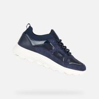 Dark blue women's sneakers Geox Spherica - Women's