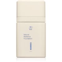 Korres Natural Sheer Foundation make-up cu textura usoara pentru un look natural culoare 03 Tan 30 ml