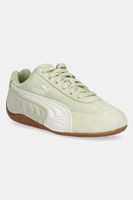 Puma sneakers din piele întoarsă Speedcat OG culoarea verde, 398846