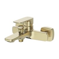 Bateria wannowa ścienna Cersanit Larga złoty mat S951-378