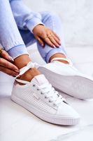 BIG STAR SHOES Dámské Kožené Tenisky BIG STAR