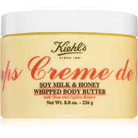 Kiehl's Creme de Corps Soy Milk & Honey Whipped Body Butter maslo za telo z karitejevim maslom 226 g