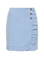 Tech Twill Ruffled Skort