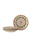 Bloomingville Sada tanierov Bloomingville Shama 27 cm 4-pak